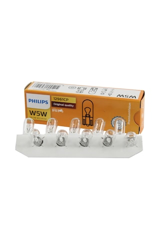 10 Adet 12v 5w Standart T10 Park Ampulu W5w