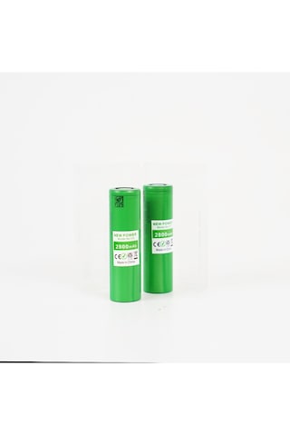 Vtc 6 18650 3.7 V 2800 Mah 2'li Li-ıon Puntolanablir Batarya