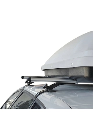 Renault Laguna 2 2004-2008 Oluksuz Tip Ara Atkı Tavan Barı Portbagaj Bağlantı Ayakları - Gri Set