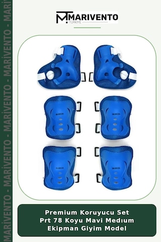 Premium Koruyucu Set Prt 78 Koyu Mavi Medıum Ekipman Giyim Model