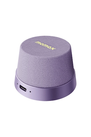 Momax 1-vibe Go Magnetic Wireless Taşınabilir Kablosuz Hoparlör Purple
