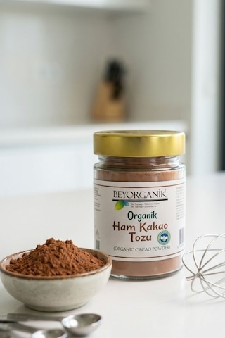Organik Ham Kakao Tozu Pestisit Analizli 120 G