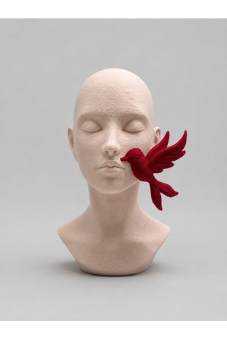 Kanatların Sesi 15cm Dekoratif Biblo 3d Baskı