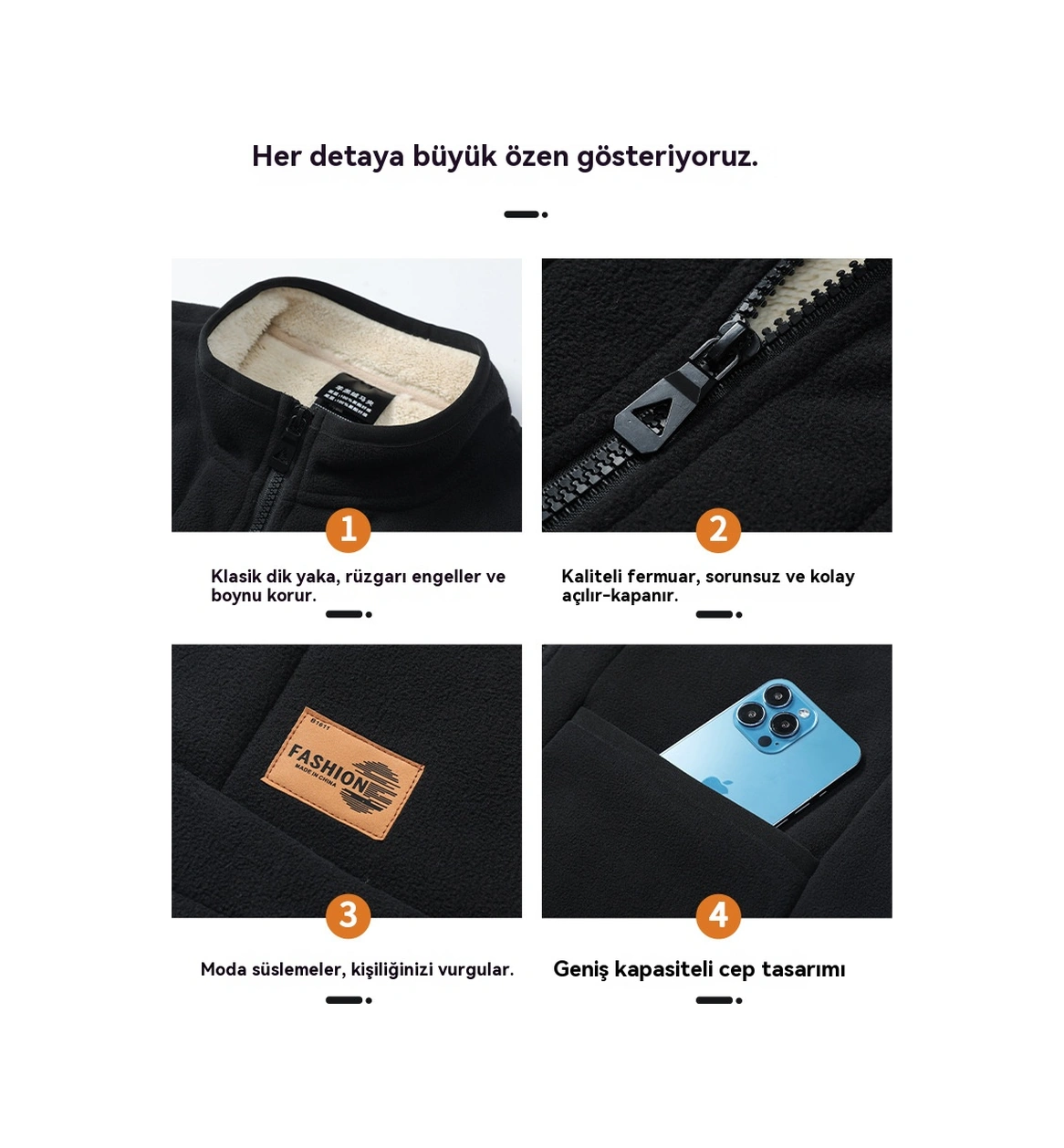 Erkek Sonbahar Ve Kış Kuzu Derisi Yelek Casual Plus Kadife Çift Taraflı Polar Sıcak Yelek Ceket Kırmızı