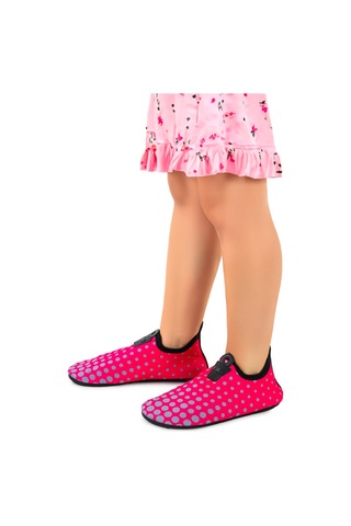 Kiko Kids Point Havuz Plaj Kız Çocuk Deniz Ayakkabısı 7514 Fuşya - Gri Fuşya - Gri