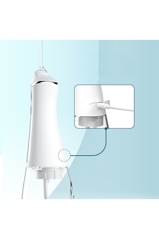 Lichen Çok İşlevli Su Diş İpi, Taşınabilir Diş Beyazlatma