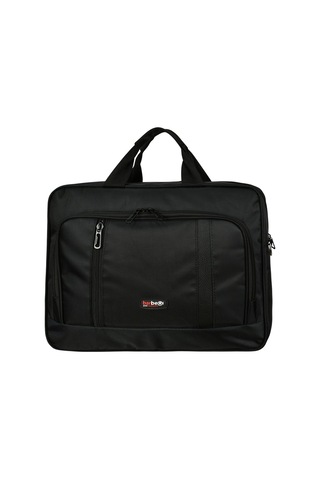 Galb Leather Unisex Siyah 16.5 Inc Laptop & Evrak Cantasi