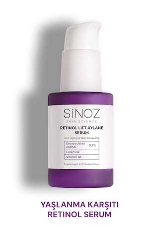 Sinoz Retinol Lift-xylane & Cilt Yenileyici Serum 30 ML