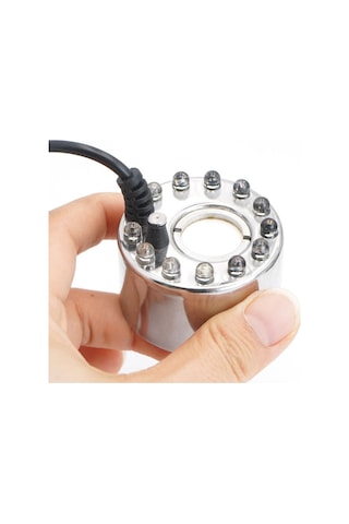 12 Ledli Nem Nozülü Soğuk Buhar 24v Işıklı Adaptör Hariç