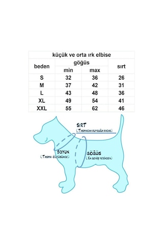 Noel Anne Elbisesi Mini Köpeklere Uygun Polar 2xlarge