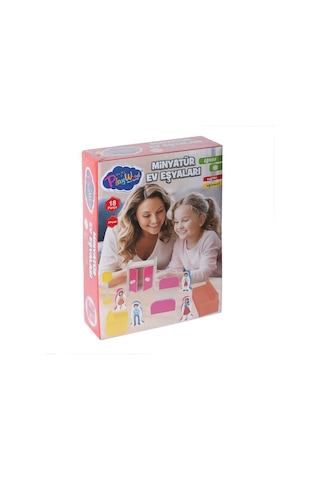 Ony-407 Ahşap Minyatür Ev Eşyaları -onyıl Oyuncak