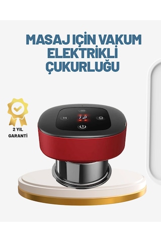 Mey Najmaddin Akıllı Vakumlu Kupa Masaj Cihazı Hassasiyet Giderici Ve Rahatlatıcı Terapi Najmaddin Renkli
