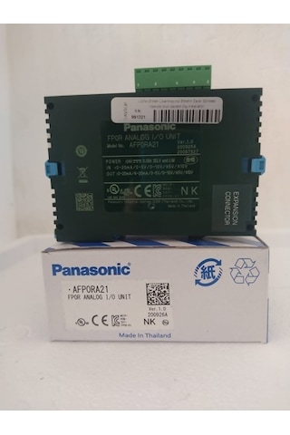 Afp0Ra21 Plc Analog Mod.2Ag/1Aç 0-5/10V,±5V,±10V,0-20Ma,14B