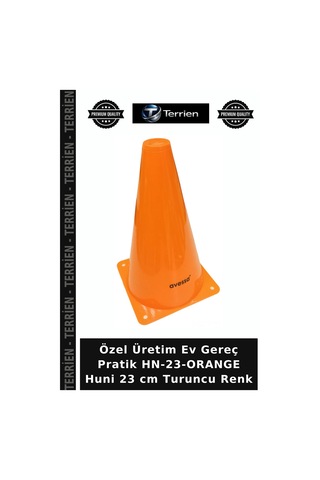 Delux Serisi Hn-23-orange Huni 23 Cm Turuncu Renk Evyasam Pratik Hazırlık