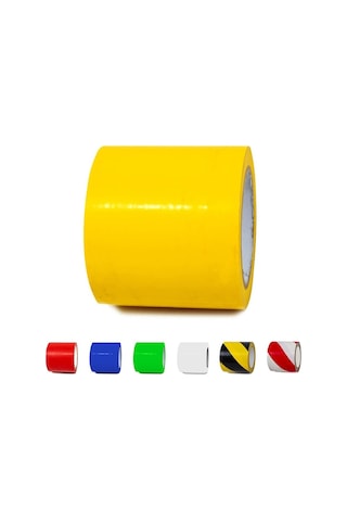 İleri Trafik 2221 Yer İşaretleme Bantı 10 CM x 25 M Sarı