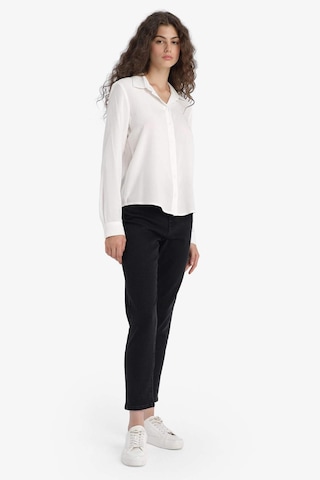 Defacto Comfort Mom Yüksek Bel Bilek Boy Jean Pantolon E9162ax25aunm40 Siyah