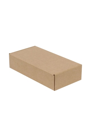 24x12x5,5cm Kutu - E-ticaret Kargo Kutusu - 0,5 Desi Kutu - Kraft - 10 Adet Kahverengi 24 X 12 X 5
