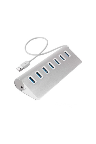 Reedark 7 Portlu Usb 3.0 Yüksek Hızlı Güç Portlu Dizüstü Bilgisayar Ve Çevre Birimleri İçin Usb Hub
