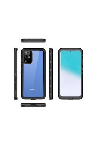 Samsung Uyumlu Galaxy S20 Plus Kılıf Su Geçirmez 1-1 Zırh Silikon Kapak