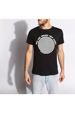 You Are Feeling Very Sleepy Baskılı Erkek Slim Fit Tişört