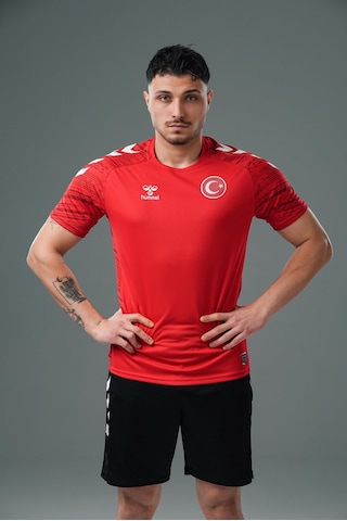 Hummel Milli Takım Line Antrenman Tişört Kırmızı