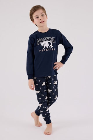 Rolypoly Erkek Çocuk Lacivert Pijama Takımı Rp3718-c-v1