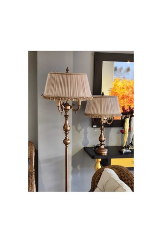 Ottoman Abajur Vizon Başlık 73x43cm.
