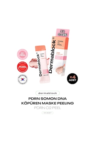 Pdrn Somon Dna Yenileyici Köpüren Maske Peeling Pdrn O2 Peel X4 Adet