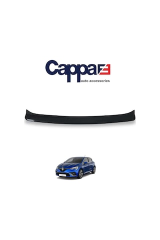 Cappafe Renault Clio 5 Arka Tampon Eşiği Koruma Mat Siyah 2020-› N11.21403