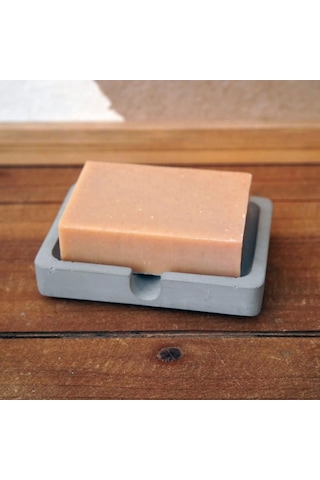 Natural Zen Beton Sabunluk Doğal Beton Görünüm El Yapımı