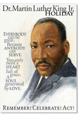 Cakasepetim Martin Luther King Ve Özlü Sözler Ahşap Mdf Tablo