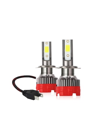 Padalink 2 Adet Süper Parlak 6000k H7 Led Motosiklet Farı - 6000lm, Ip65 Su Geçirmez