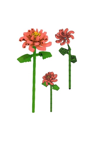 Ctoys Flower Arrangement Mini Blok Camellia - Ctoy-749