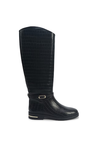 Nine West Nucıa2 5pr Siyah Kadın Düz Çizme 000000000102012417 Siyah