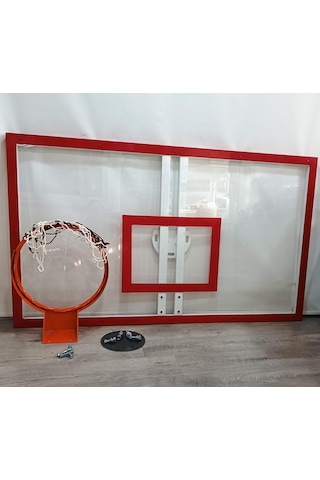 Mia Basketbol Panya Seti 105 180 8 Mm Solid Polikarbon 45 Cm Sabit Çember