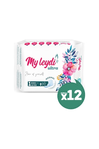 Myleydi Ultra Hijyenik Ped Normal 120 Adet (12 Paket)