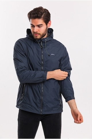 Slazenger OFANS Erkek Yağmurluk Koyu Gri