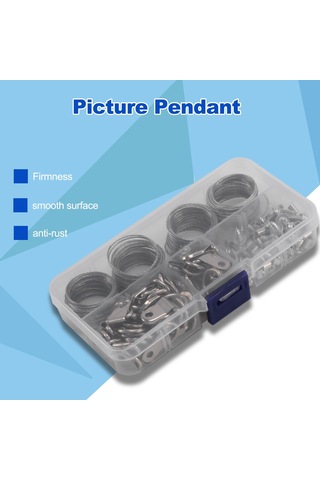 124 Adet Resim Asma Tel Takımı, Fotoğraf Çerçevesi Asma Takımı