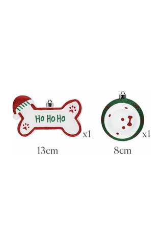 Asılabilir Yılbaşı Yeniyıl Ağacı Süsü Pati Christmas New Year Paw Ornaments