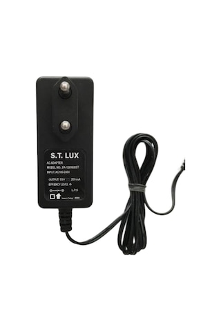 15 Volt - 200 Ma Adaptör Şarjlı Süpürge Adaptörü 15V
