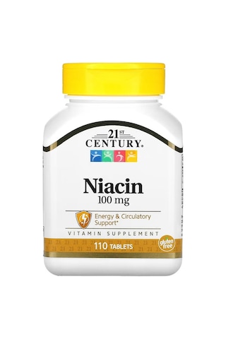 21st Century Niacin 100mg 110 Tablet