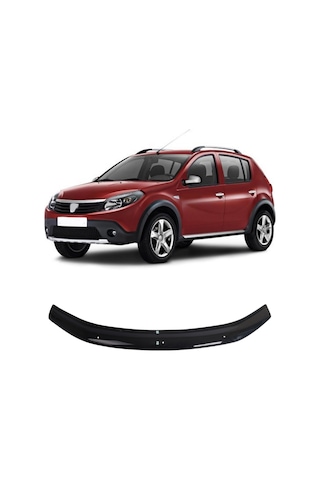 Dacia Sandero Stepway Uyumlu 2013-2019 Abs Kaput Rüzgarlığı