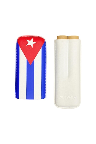 Guevara Cuban Flag Deri Puro Kılıfı 2li Beyaz 60ring