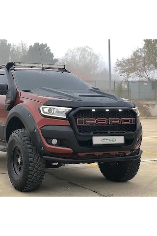 Eurocap Ford Ranger Ön Kaput Koruyucu Rüzgarlık 3Mm Abs 2016-2