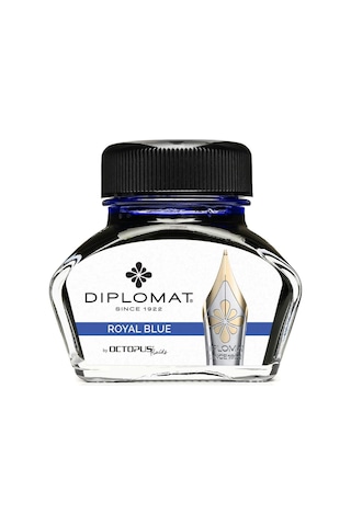 Diplomat Kraliyet Mavisi Ahtapot Mürekkep Şişesi 30 Ml Genel