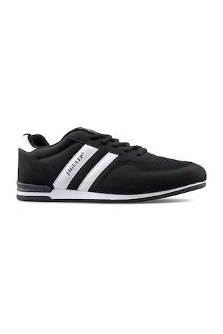Nesilshoes Jagulep 2202 Siyah Beyaz Anorak Erkek Spor Siyah&beyaz