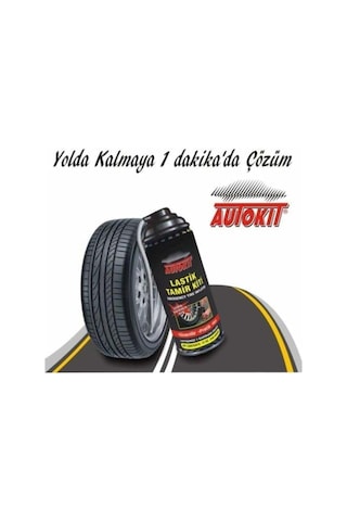 Btm Otomotiv 139 Autokit Lastik Tamir Kiti Acil Lastik Şişirici Sprey 450 Ml