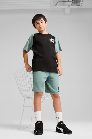 Puma Mıd90s Long Shorts Tr B Yeşil Erkek Çocuk Şort 000000000102230822 Yeşil