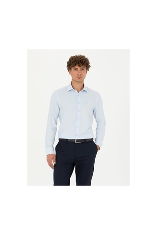 Pierre Cardin Slim Fit Uzun Kollu Gömlek 50275517-vr003 Çok Renkli