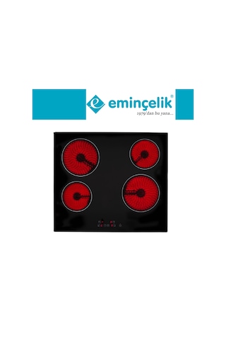 Eminçelik Ve Afm Tech VC640 + FM7701+ FM3301 Loft Elektrikli Vitro. Dijital Ankastre Set